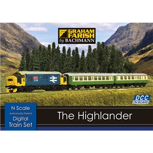 The highlander digital cheap train set